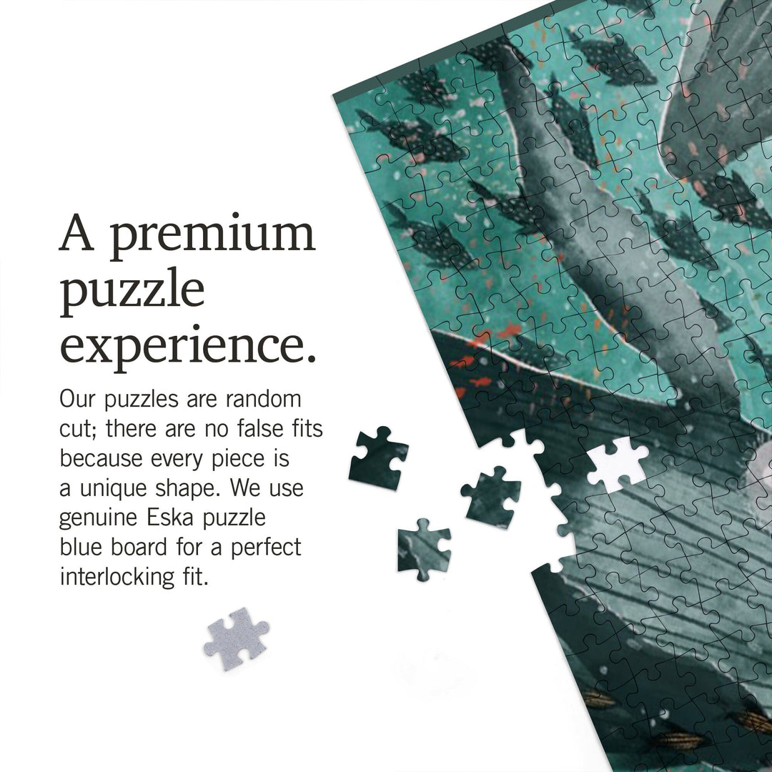 Under The Sea, Jigsaw Puzzle Puzzle Lantern Press 