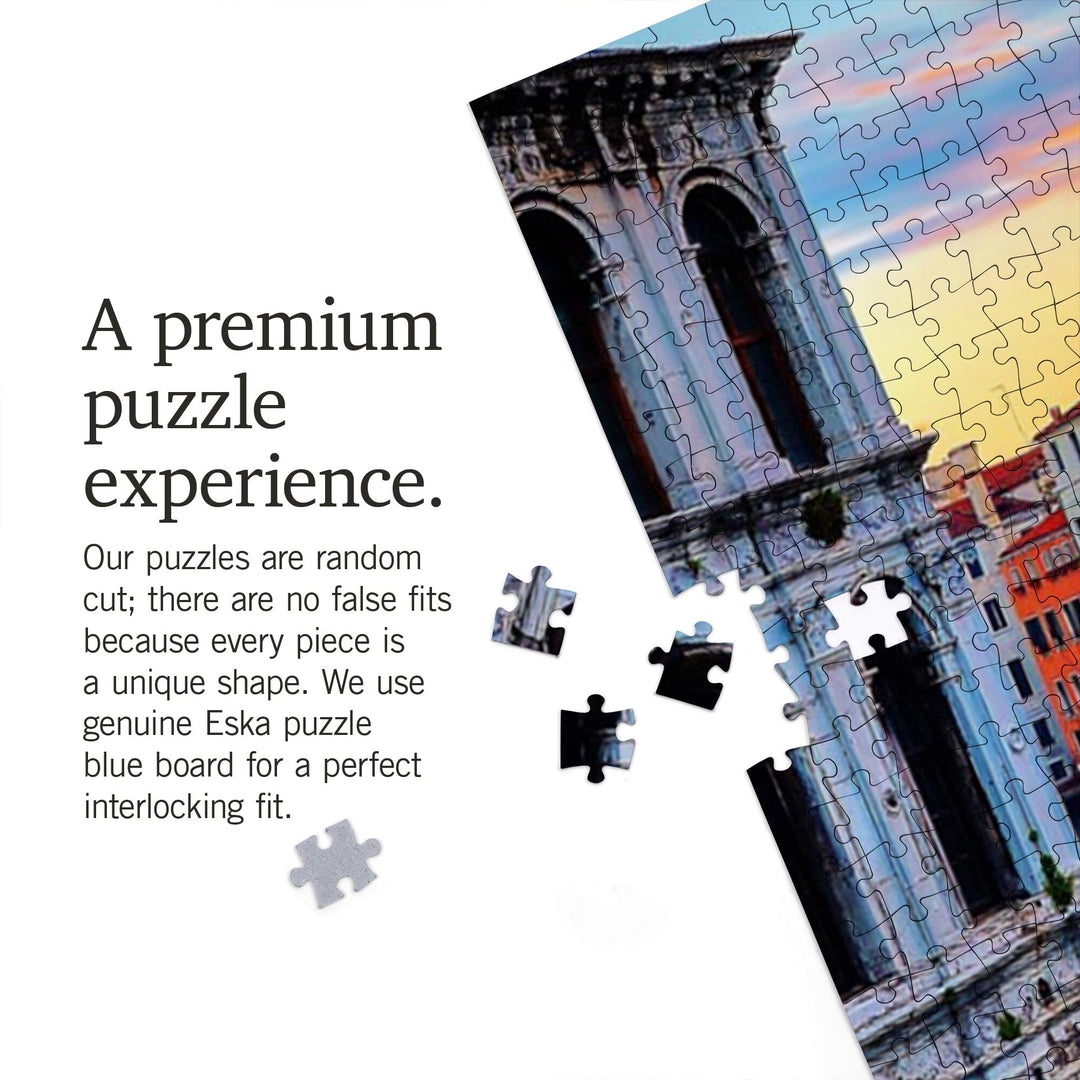 Venice, Italy, Canal View, Jigsaw Puzzle Puzzle Lantern Press 