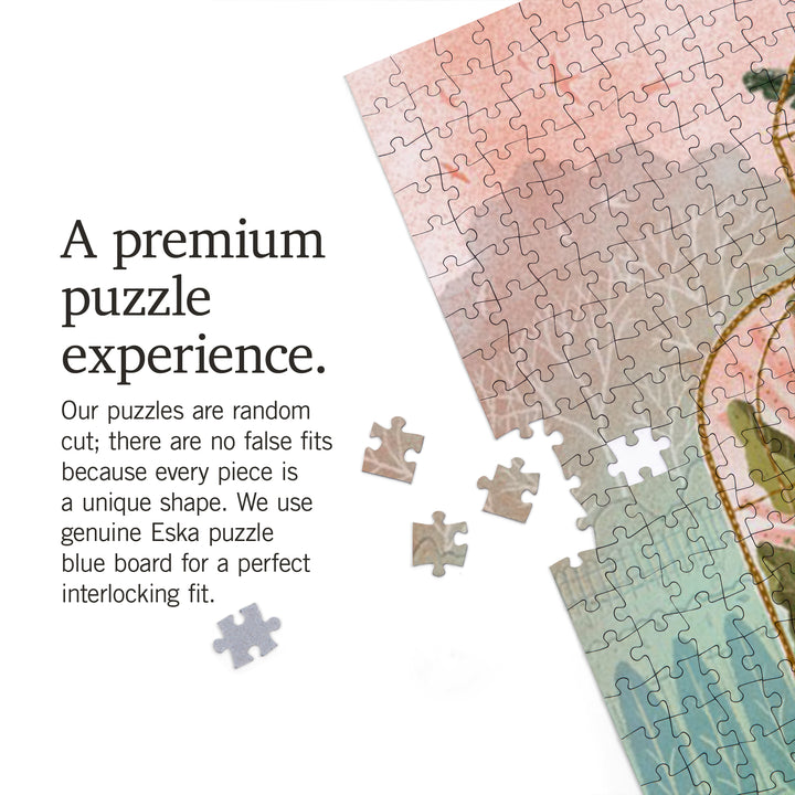 Verdant Greenhouse, Jigsaw Puzzle Puzzle Lantern Press 
