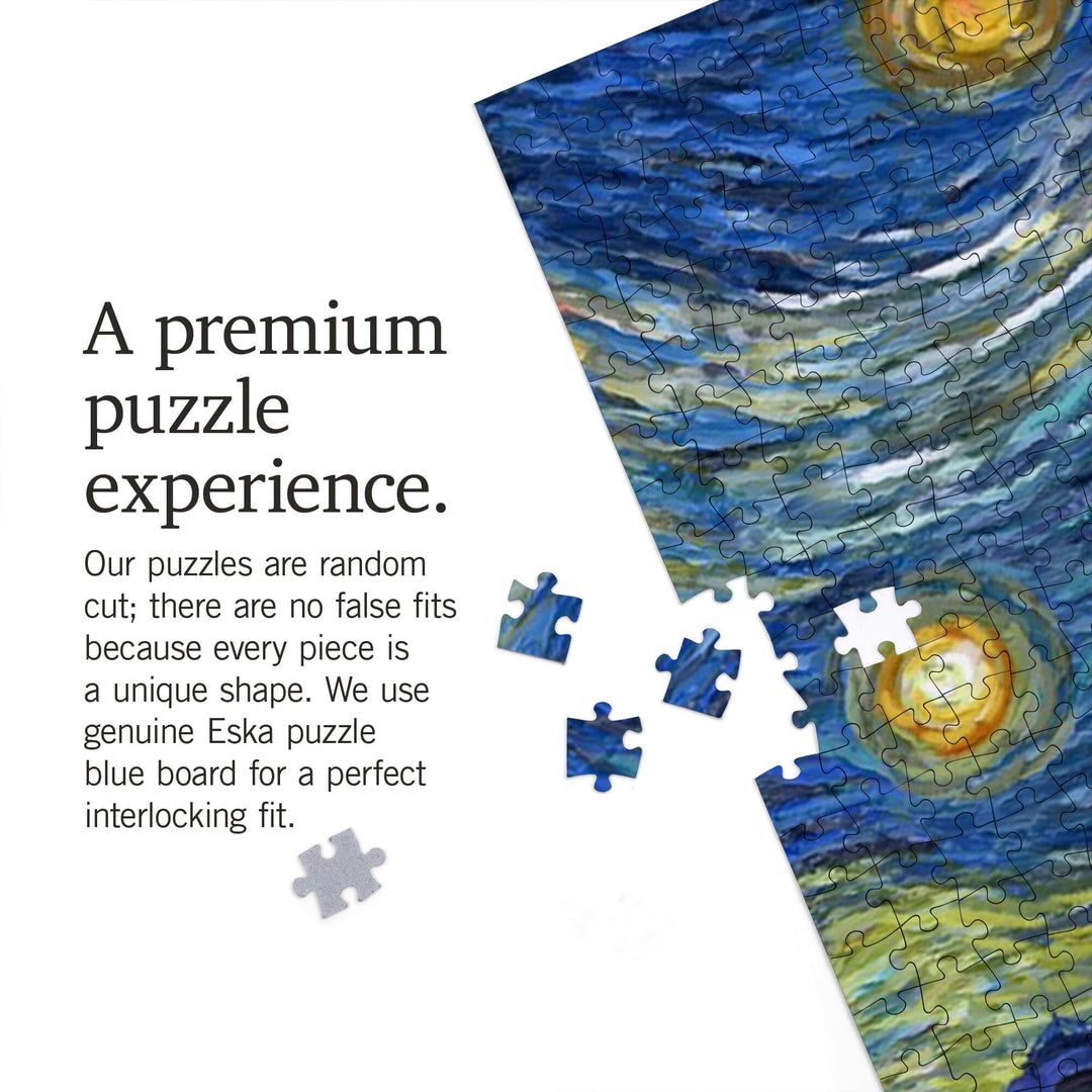 Victoria, BC, Starry Night, Jigsaw Puzzle Puzzle Lantern Press 