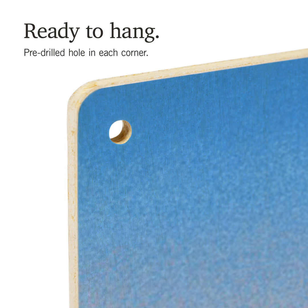 Virginia, Prepare for Takeoff, Skis in Snowbank, Wood Signs and Postcards Wood Lantern Press 