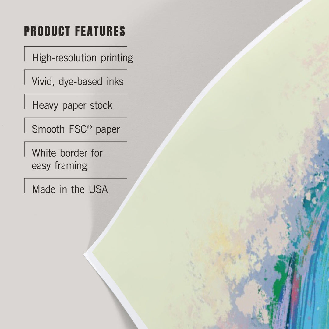 Vitamin Sea, Coastal Series, Surfer Girl,, Art & Giclee Prints Art Lantern Press 