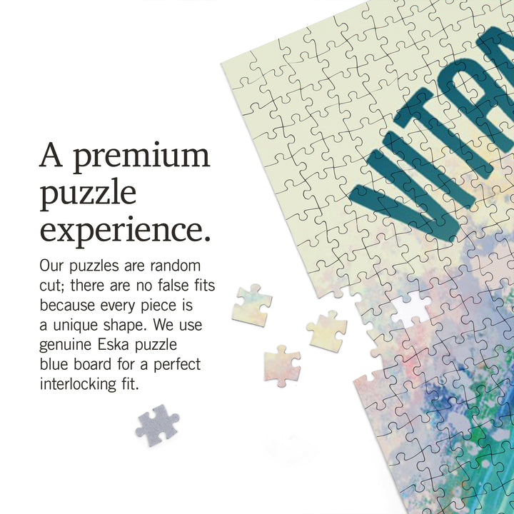 Vitamin Sea, Surfer Girl, Jigsaw Puzzle Puzzle Lantern Press 