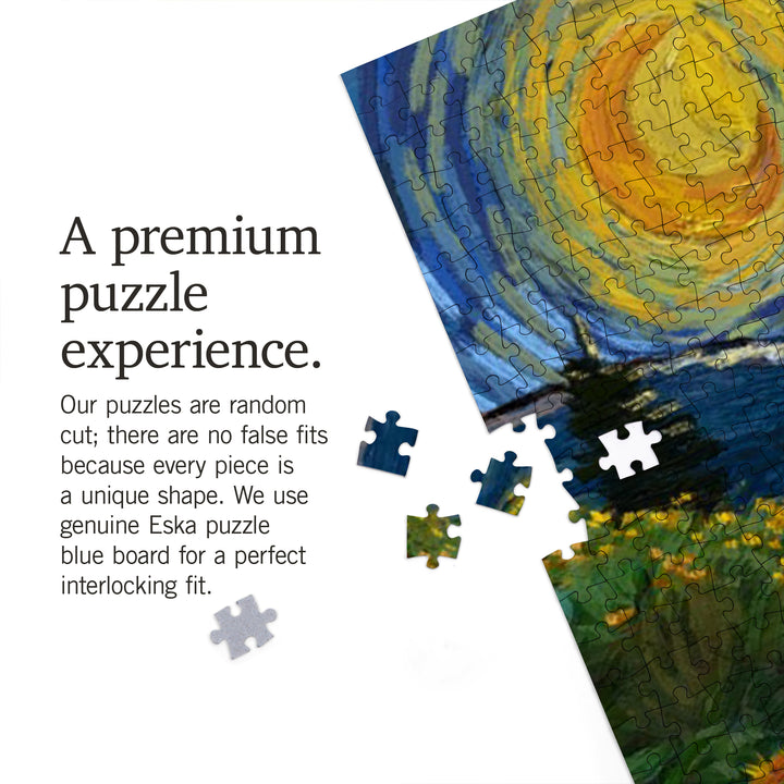 Wallowa Lake, Oregon, Starry Night, Jigsaw Puzzle Puzzle Lantern Press 