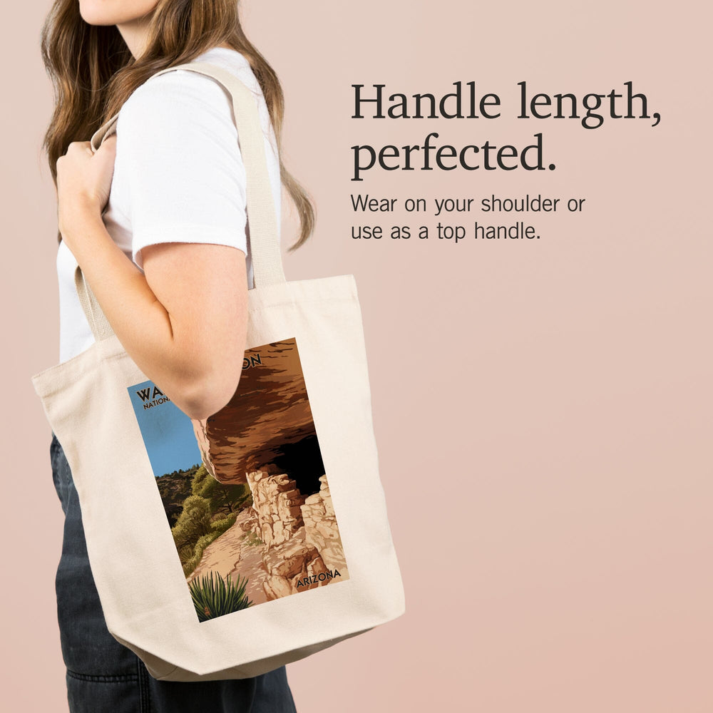 Walnut Canyon National Monument, Arizona, Tote Bag Totes Lantern Press 