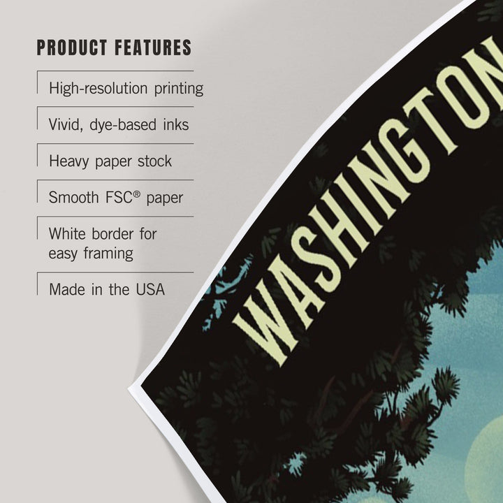 Washington, Today's Office, Coastal Series, Hammock on Beach, Art & Giclee Prints Art Lantern Press 