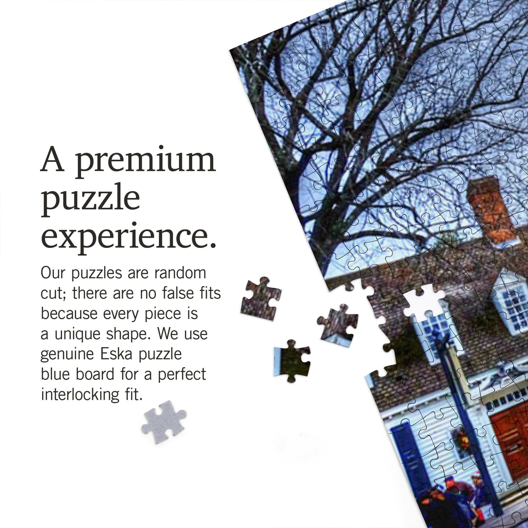 Williamsburg, Virginia, Horse and Buggy, Jigsaw Puzzle Puzzle Lantern Press 