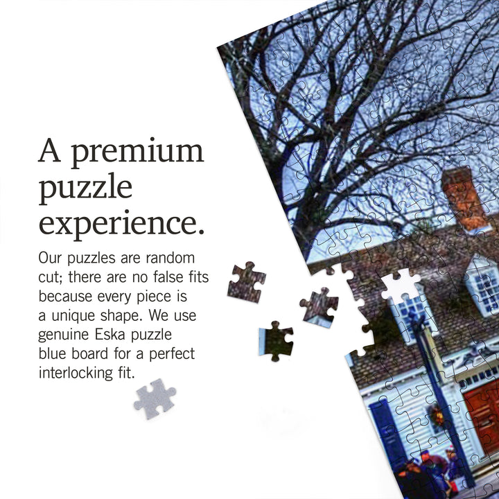 Williamsburg, Virginia, Horse and Buggy, Jigsaw Puzzle Puzzle Lantern Press 