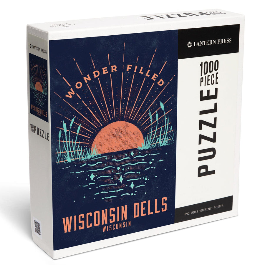Wisconsin Dells, Wisconsin, Lake Life Series, Jigsaw Puzzle Puzzle Lantern Press 
