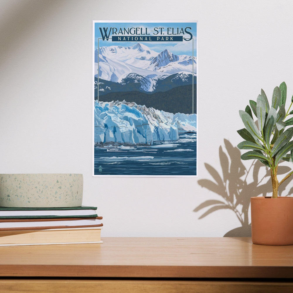 Wrangell, St. Elias National Park, Alaska, Glacier, Art & Giclee Prints Art Lantern Press 