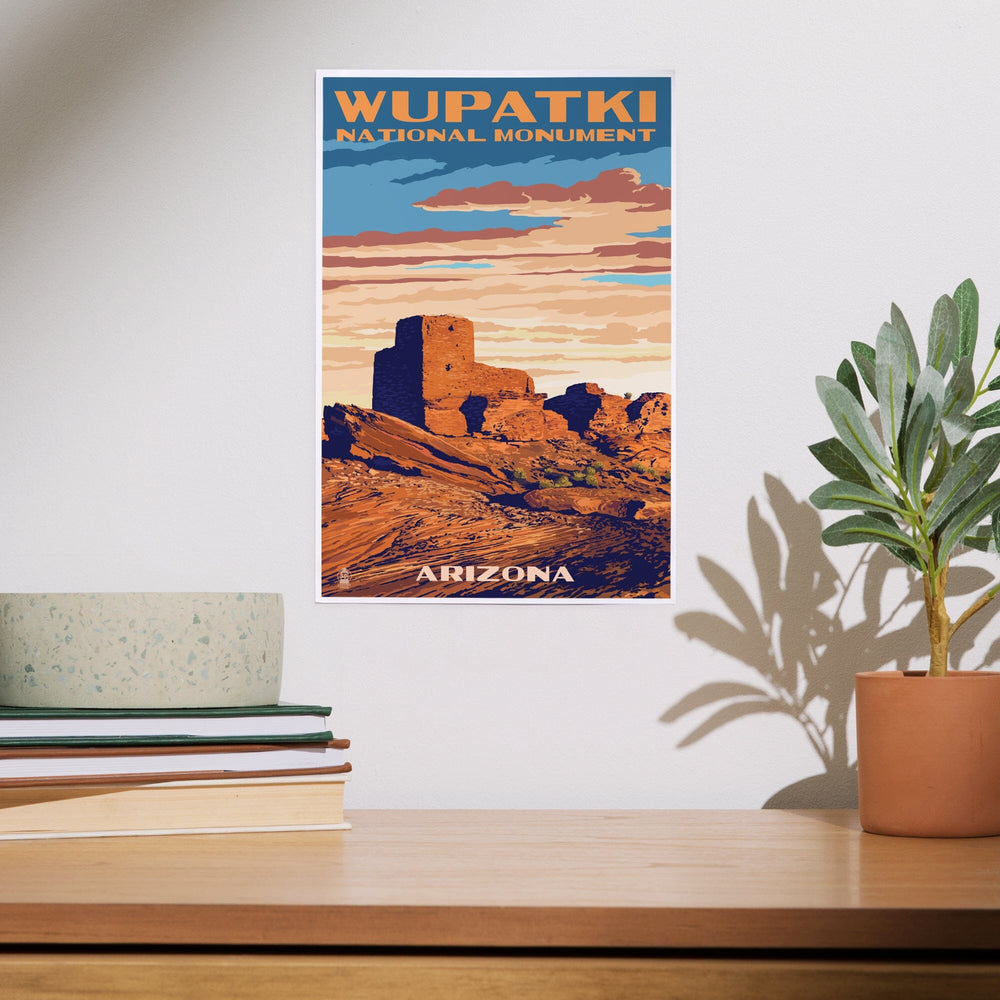 Wupatki National Monument, Arizona, Art & Giclee Prints Art Lantern Press 