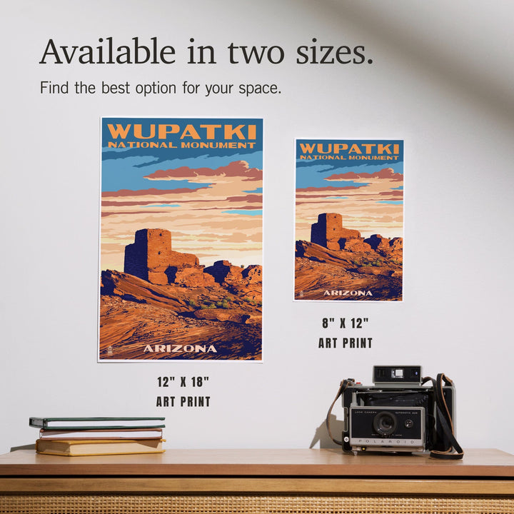 Wupatki National Monument, Arizona, Art & Giclee Prints Art Lantern Press 
