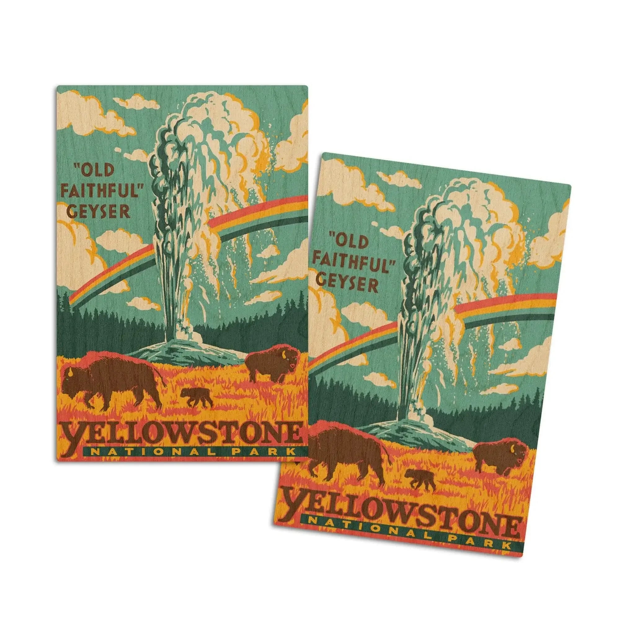 Yellowstone National Park, Wyoming, Explorer Series, Old Faithful