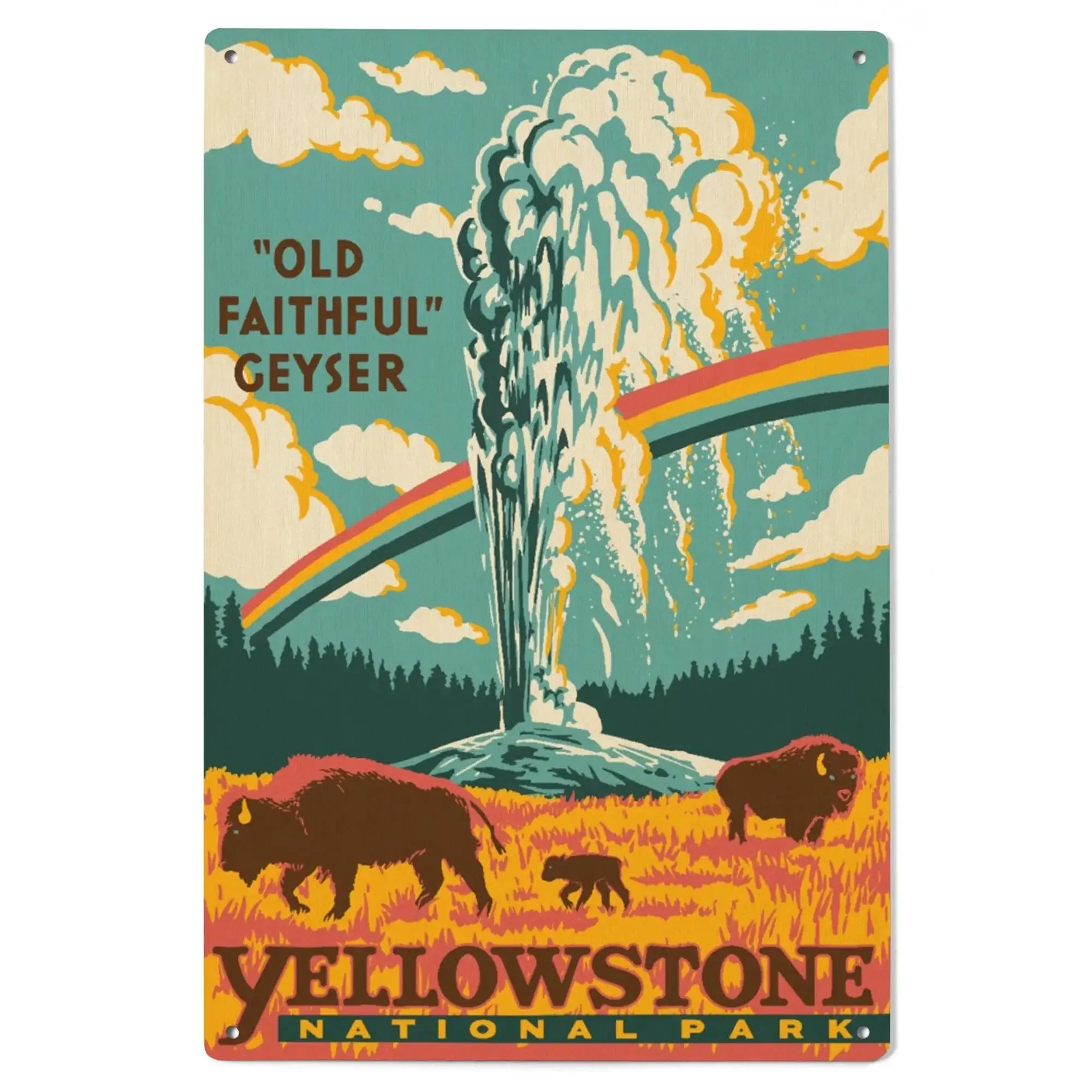 Yellowstone National Park, Wyoming, Explorer Series, Old Faithful