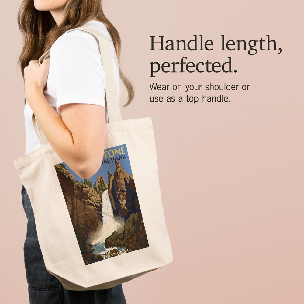 Yellowstone National Park, Wyoming, Tower Fall, Tote Bag Totes Lantern Press 