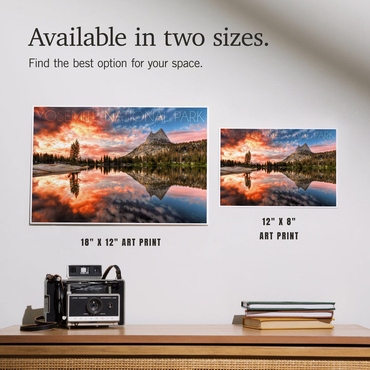 Yosemite National Park, California, Cathedral Lake, Art & Giclee Prints Art Lantern Press 