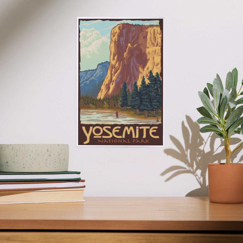 Yosemite National Park, California, El Capitan, Art & Giclee Prints Art Lantern Press 