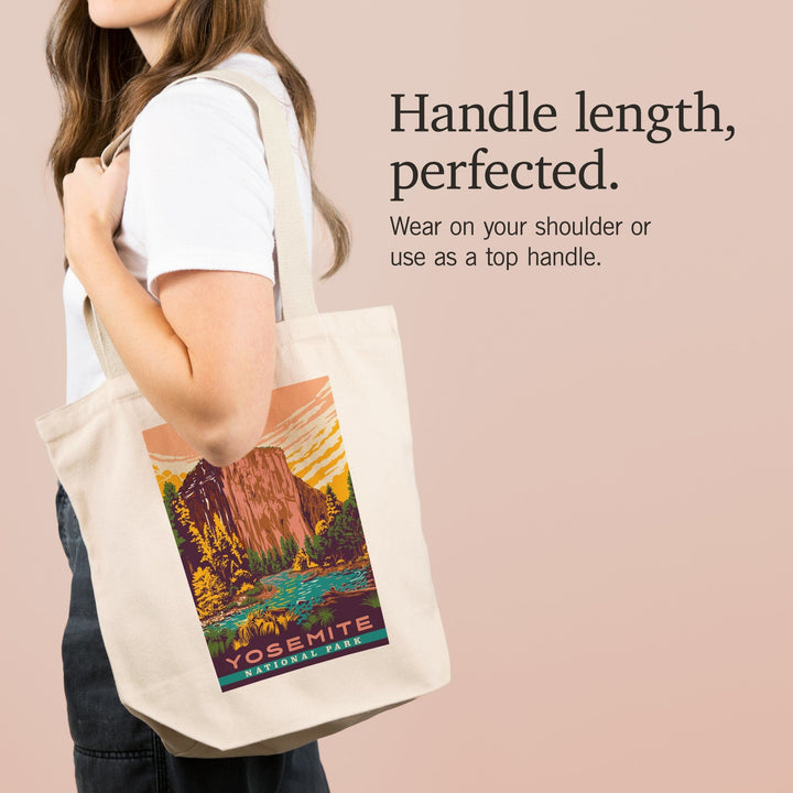 Yosemite National Park, California, Explorer Series, Tote Bag Totes Lantern Press 