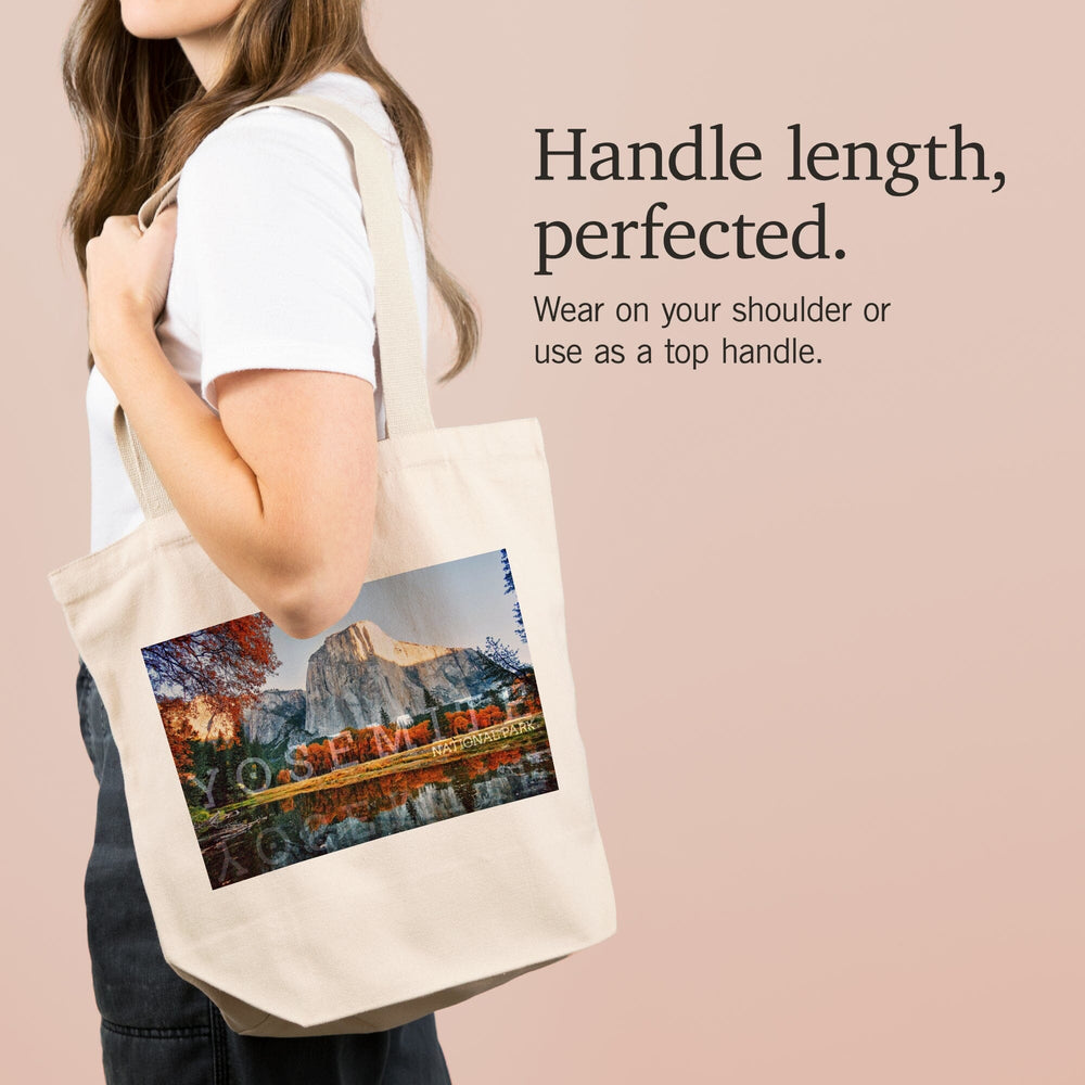 Yosemite National Park, California, Fall Colors and Reflection, Tote Bag Totes Lantern Press 