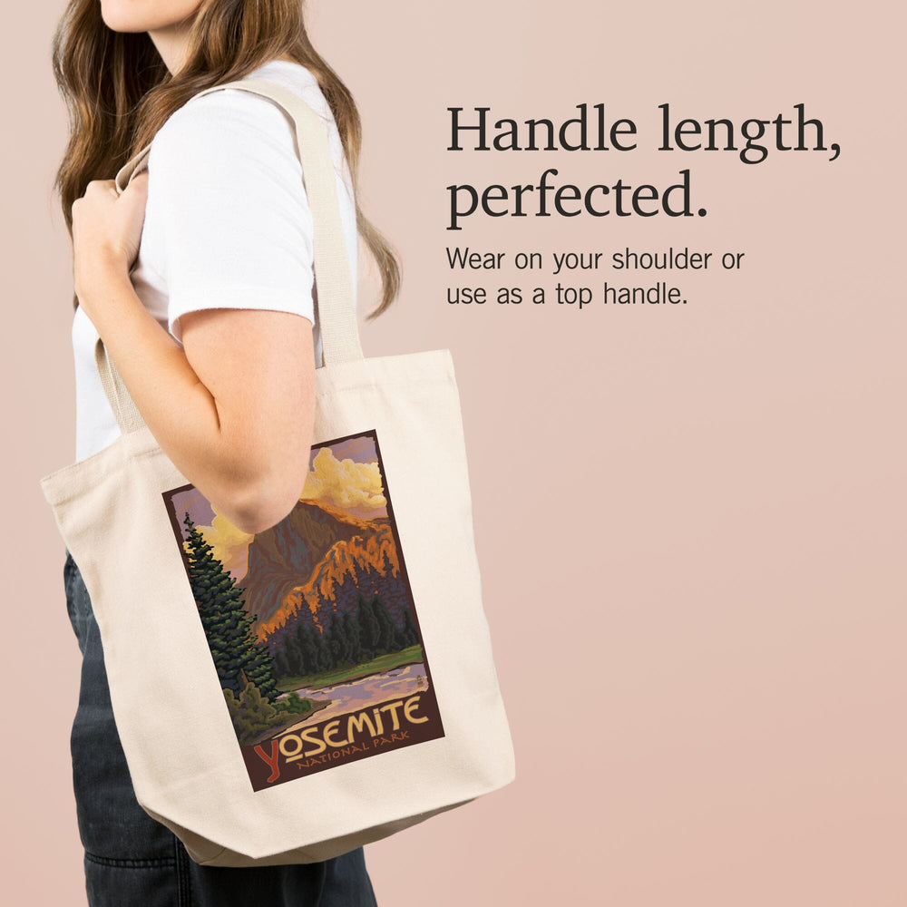 Yosemite National Park, California, Half Dome, Tote Bag Totes Lantern Press 