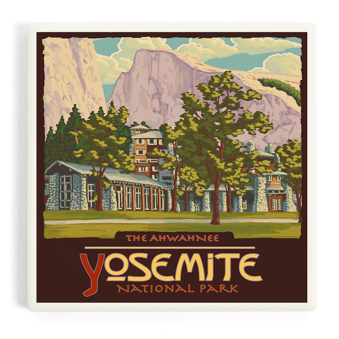 Yosemite National Park, California, The Ahwahnee and El Capitan, Coasters Coasters Lantern Press 