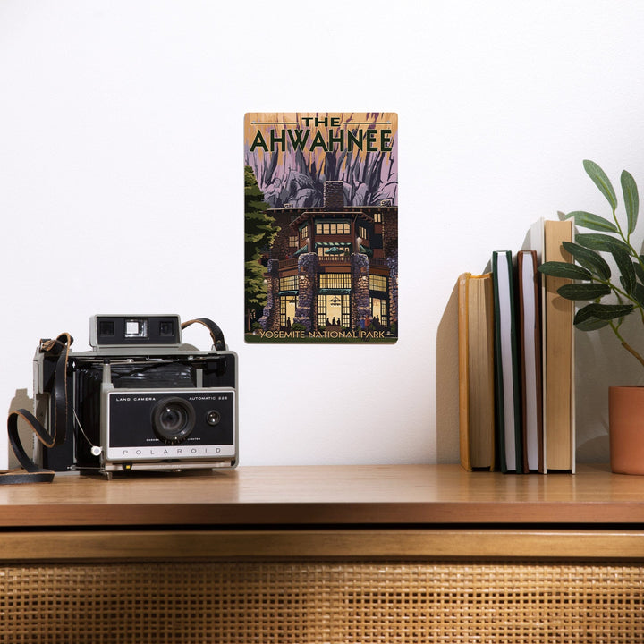 Yosemite National Park, California, The Ahwahnee, Metal Signs Metal Lantern Press 