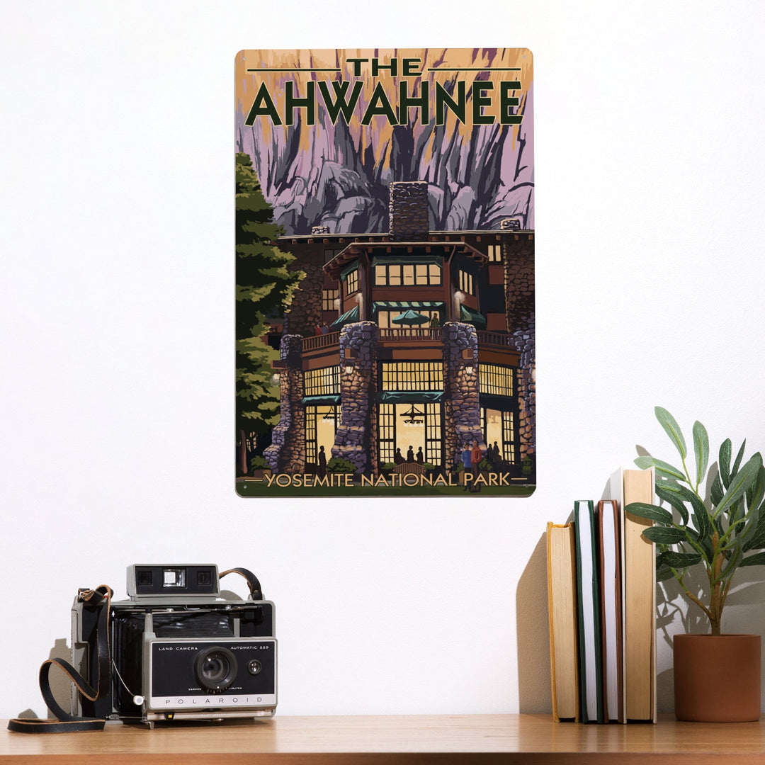 Yosemite National Park, California, The Ahwahnee, Metal Signs Metal Lantern Press 