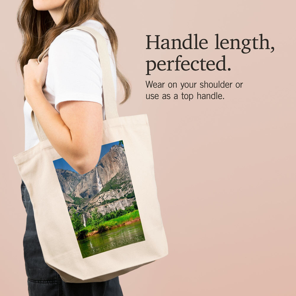 Yosemite National Park, California, Yosemite Falls, Tote Bag Totes Lantern Press 