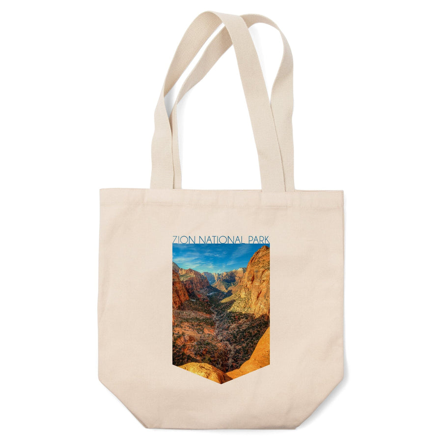 Zion National Park, Utah, The Subway, Contour, Lantern Press Photography, Tote Bag Totes Lantern Press 