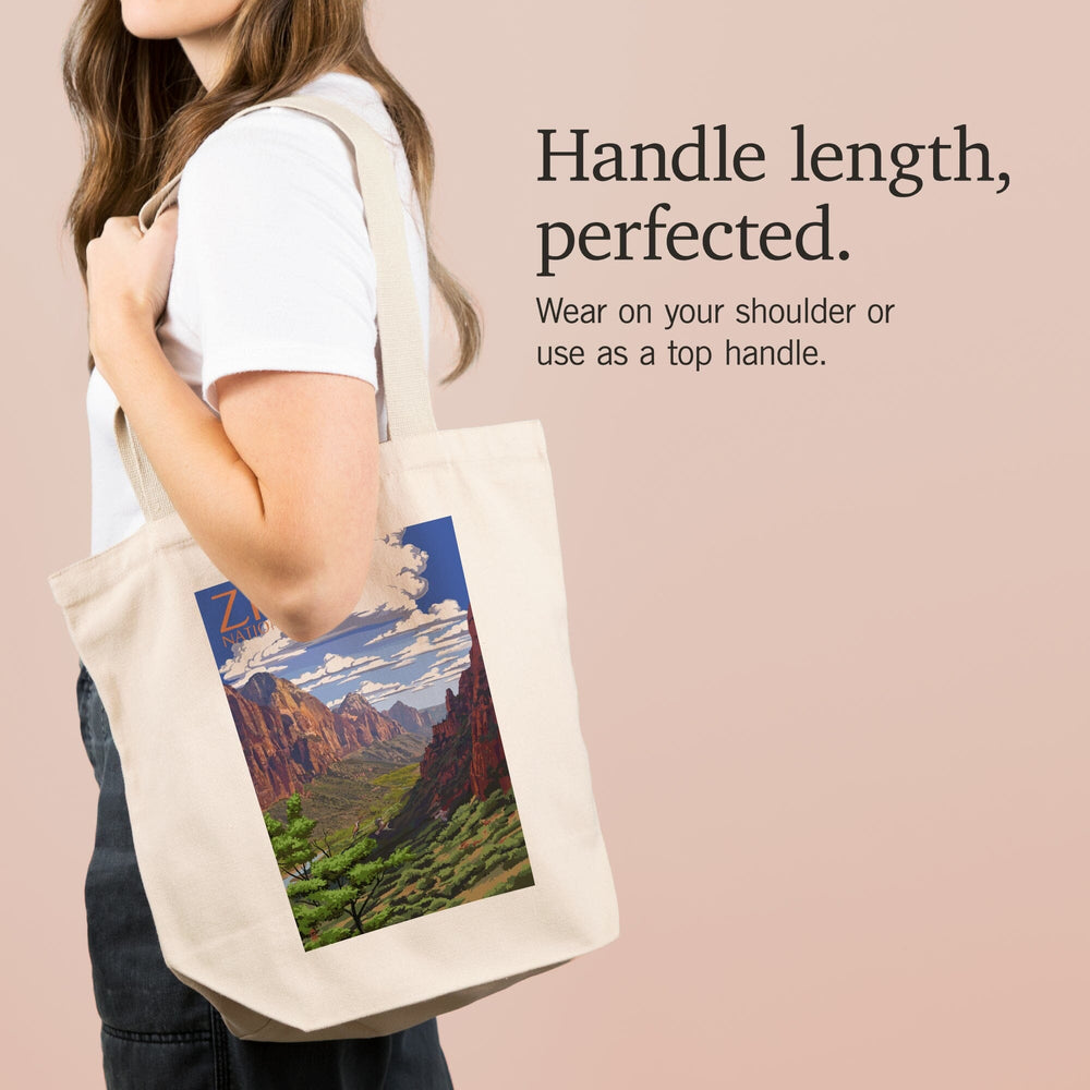 Zion National Park, Utah, Tote Bag Totes Lantern Press 