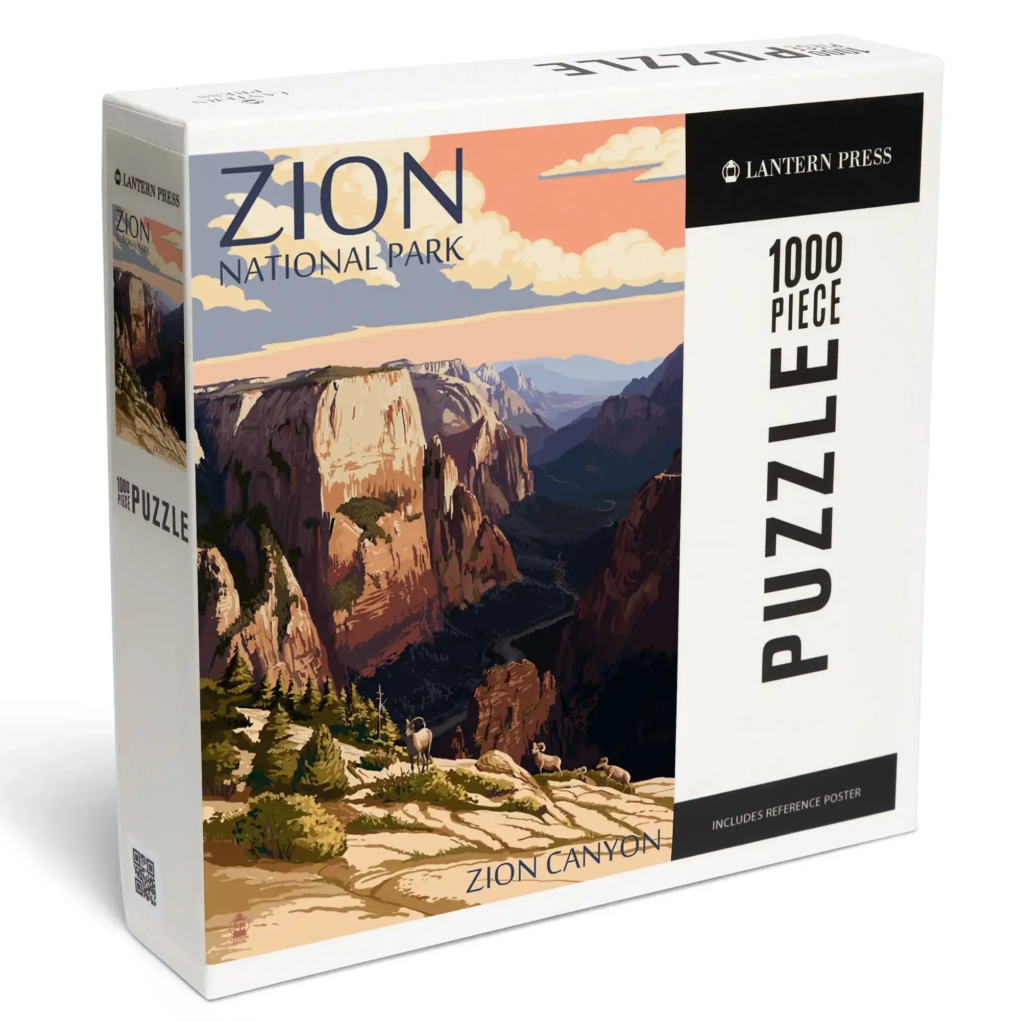 Zion National Park, Utah, Zion Canyon Sunset, 1000 piece jigsaw
