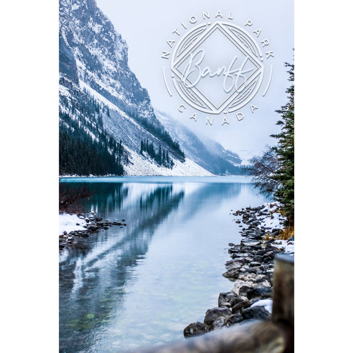 Banff National Park, Canada, Lake Louise, Photography, Stretched Canvas Canvas Lantern Press 