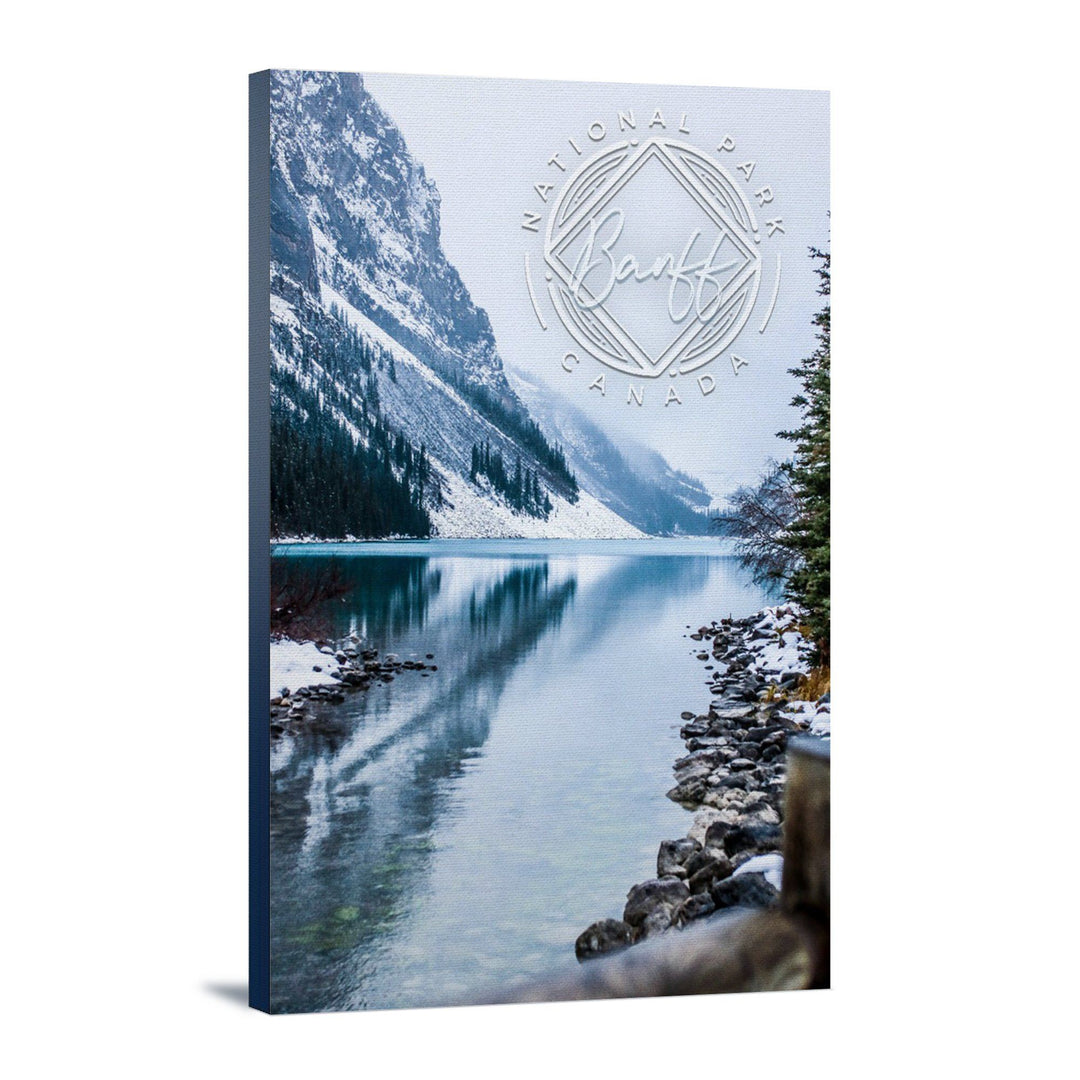 Banff National Park, Canada, Lake Louise, Photography, Stretched Canvas Canvas Lantern Press 