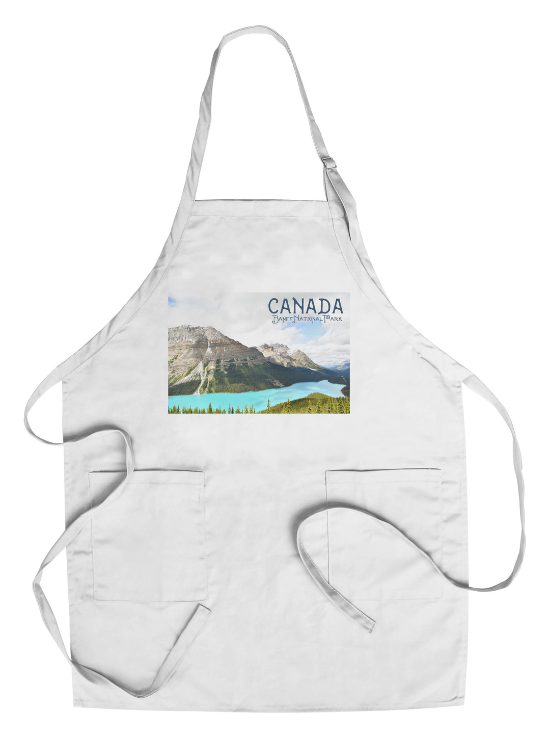 Banff National Park, Canada, Peyto Lake, Photography, Towels and Aprons Kitchen Lantern Press Chef's Apron 