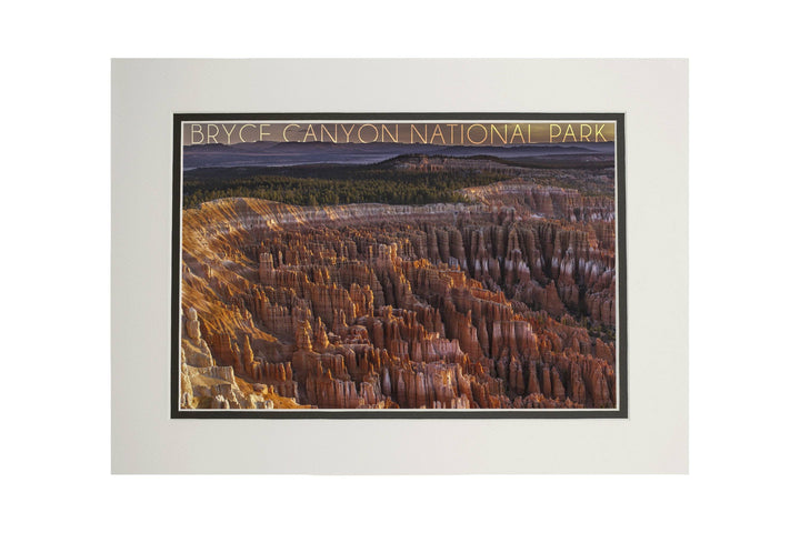 Bryce Canyon National Park, Utah, Canyon Sunset, Lantern Press Photography, Art Prints and Metal Signs Art Lantern Press 