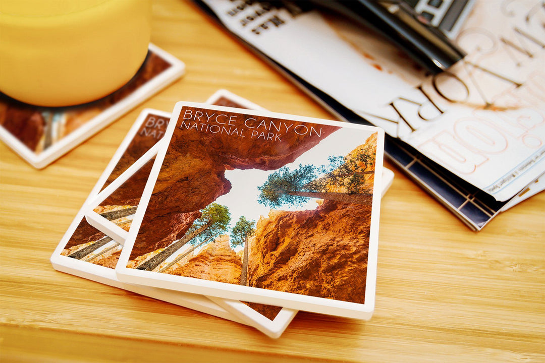 Bryce Canyon National Park, Utah, Navajo Loop Trail, Lantern Press Photography, Coaster Set Coasters Lantern Press 