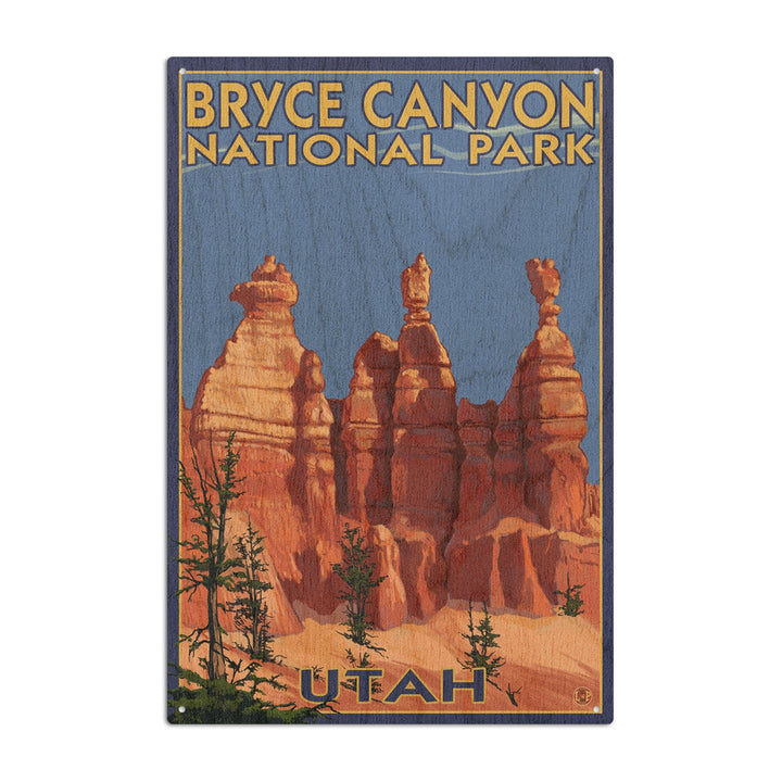 Bryce Canyon National Park, Utah, Summer #2, Lantern Press Artwork, Wood Signs and Postcards Wood Lantern Press 10 x 15 Wood Sign 