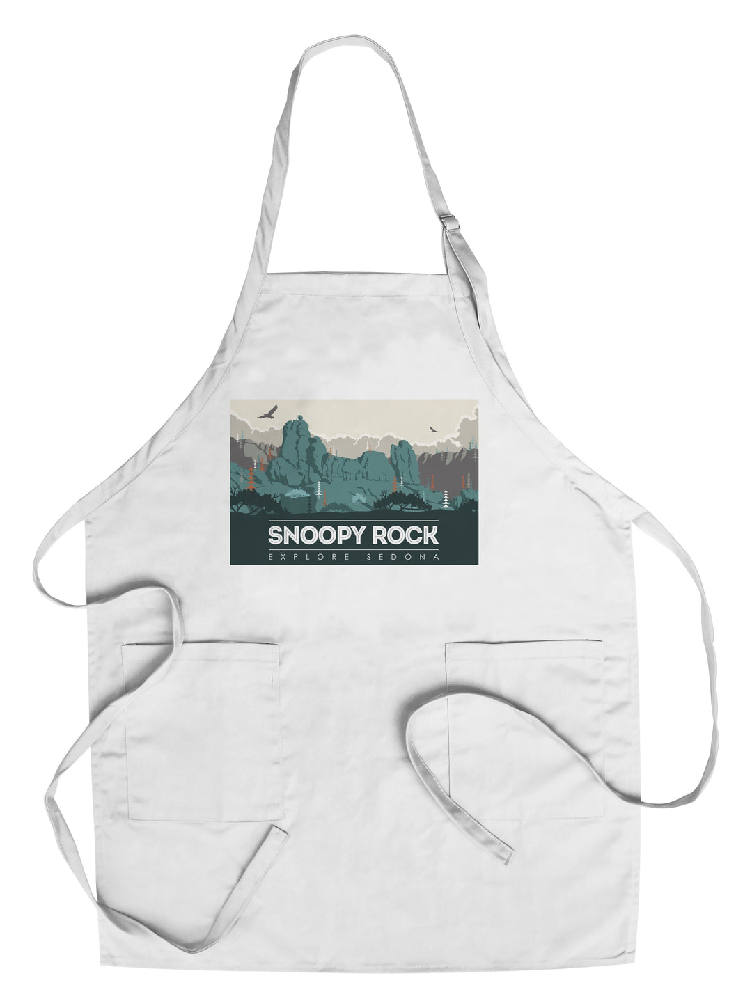 Explore Sedona, Arizona, Snoopy Rock, Lantern Press Artwork, Towels and Aprons Kitchen Lantern Press Chef's Apron 