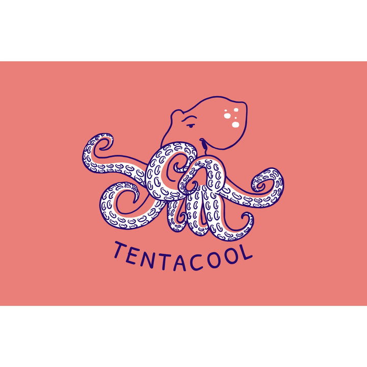 Humorous Animals Collection, Octopus, Tentacool, Contour, Towels and Aprons Kitchen Lantern Press 