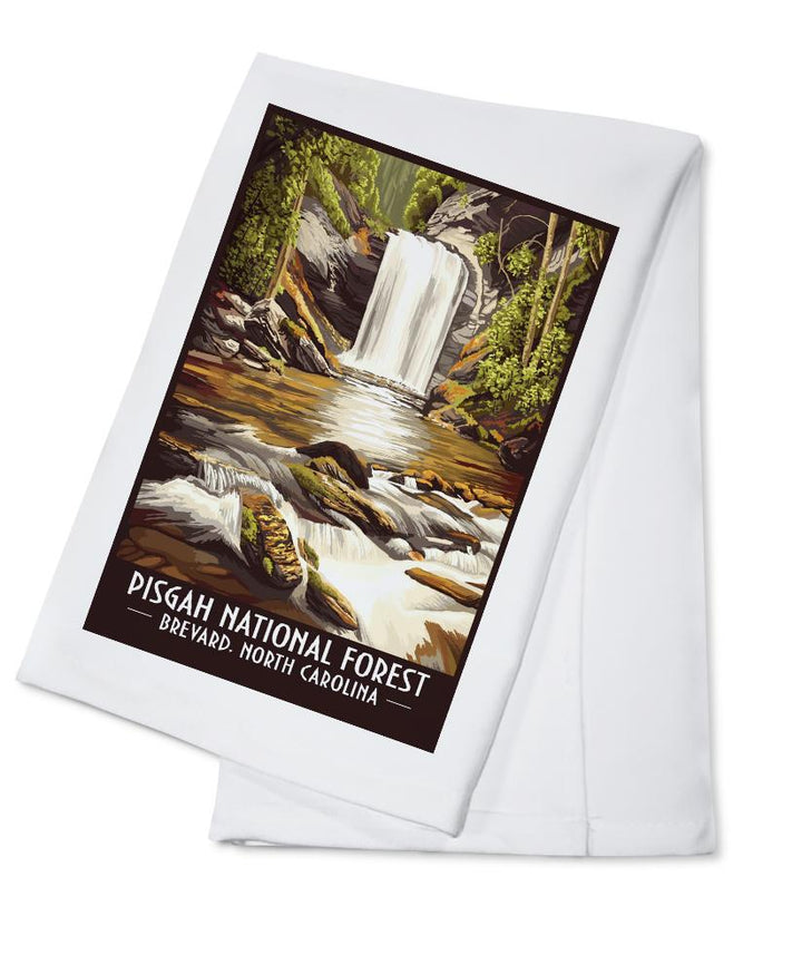 Pisgah National Forest, Brevard, North Carolina, Lantern Press Artwork, Towels and Aprons Kitchen Lantern Press Cotton Towel 