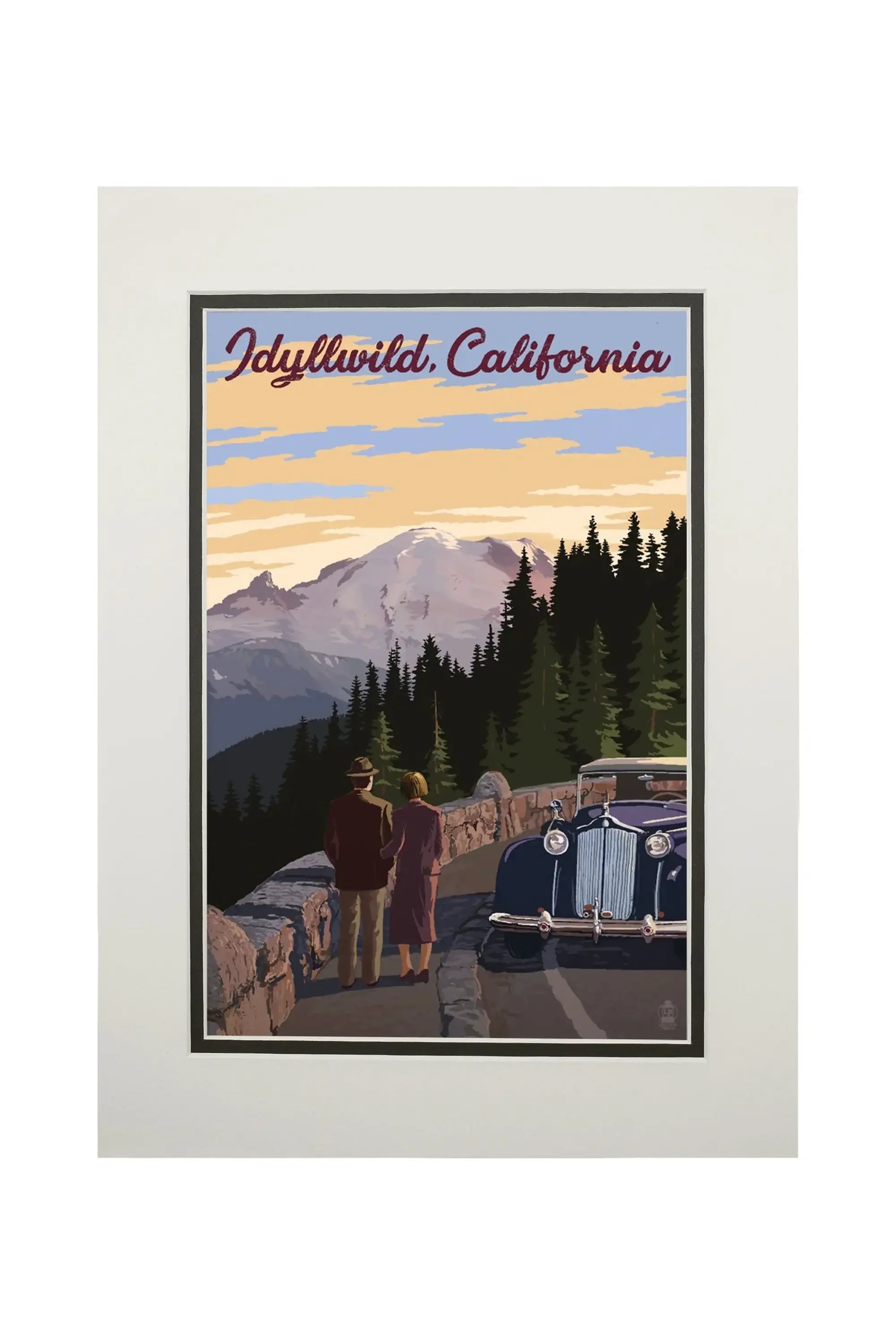 Idyllwild, California, The Mountains are Calling art prints, metal