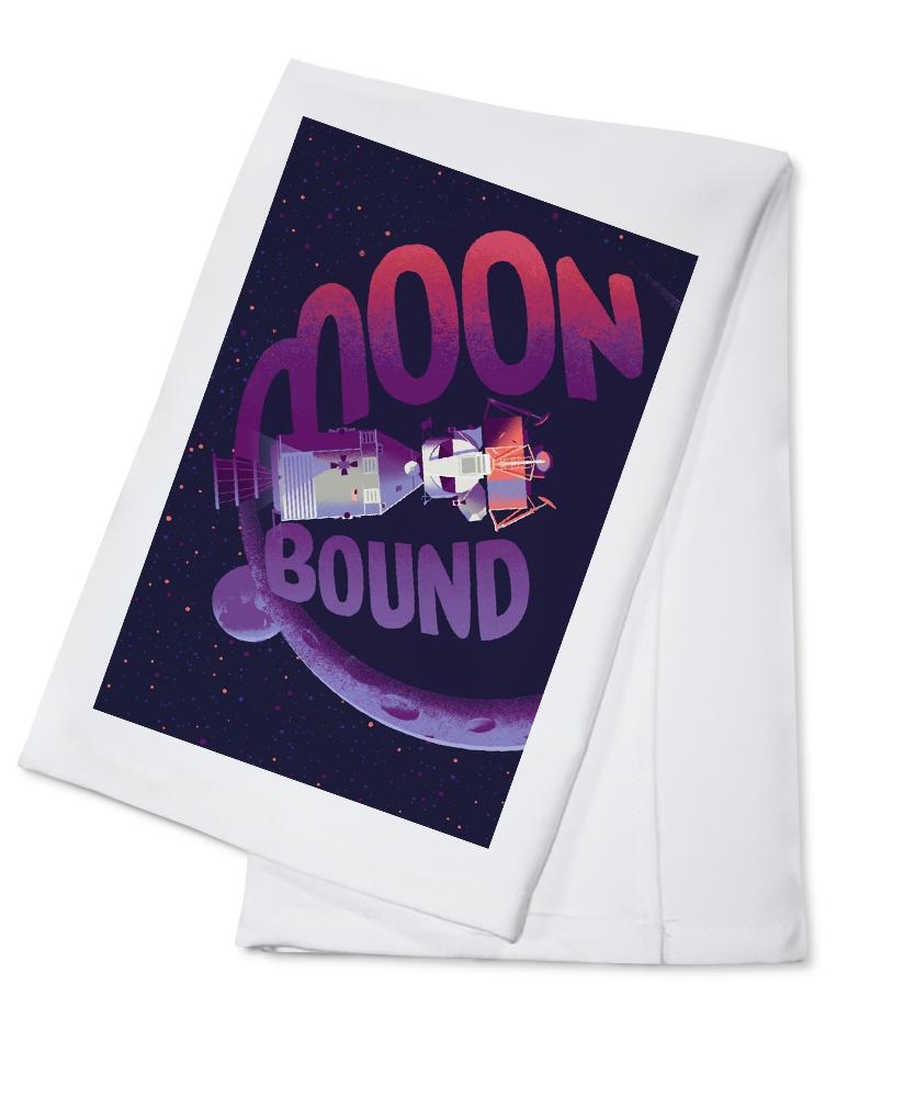 Spacethusiasm Collection, Apollo, Moon Bound, Towels and Aprons Kitchen Lantern Press 